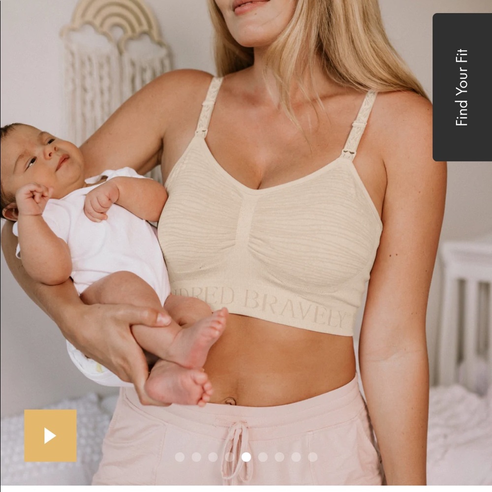 Kindred Bravely Sublime Hands Free Pumping/Nursing Bra, Large Busty